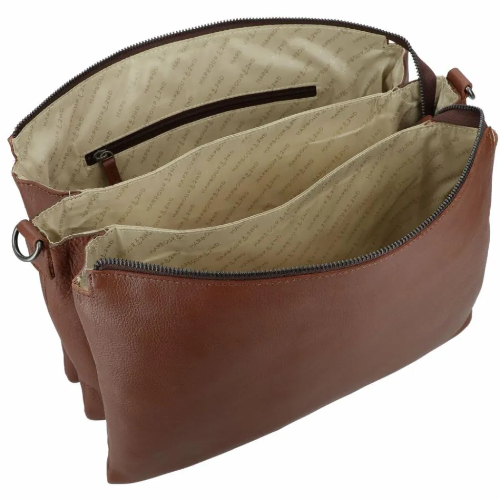 Harbour 2nd Just Pure Schultertasche Leder 35 cm