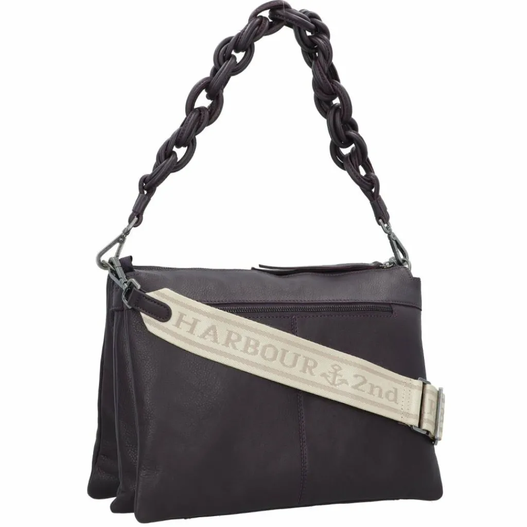 Harbour 2nd Just Pure Schultertasche Leder 35 cm