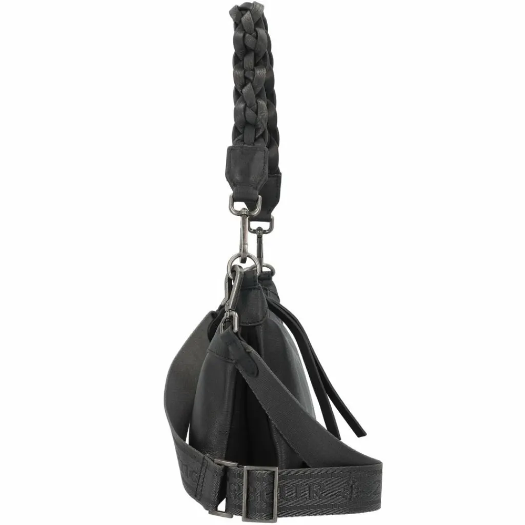 Harbour 2nd Schultertaschen<Just Pure Schultertasche Leder 33 cm dark ash