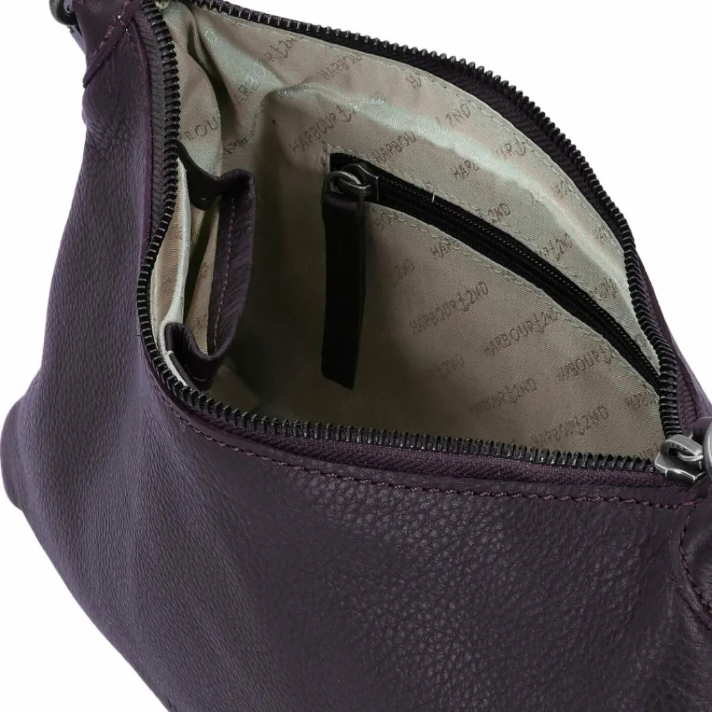 Harbour 2nd Schultertaschen<Just Pure Schultertasche Leder 32.5 cm deep purple