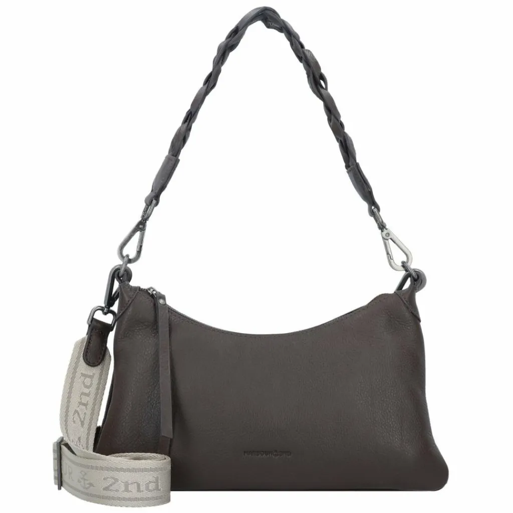 Best Harbour 2nd Just Pure Schultertasche Leder 33 cm chocolate brown