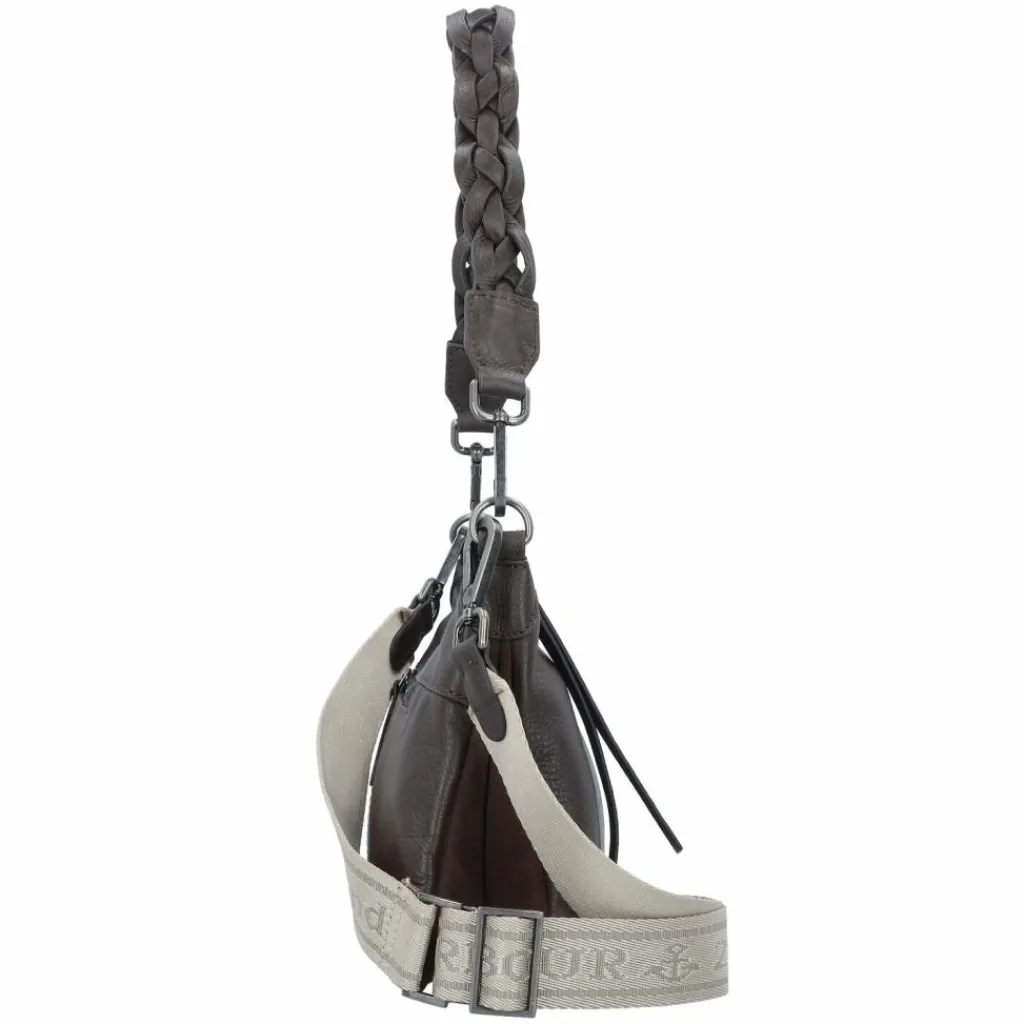 Best Harbour 2nd Just Pure Schultertasche Leder 33 cm chocolate brown