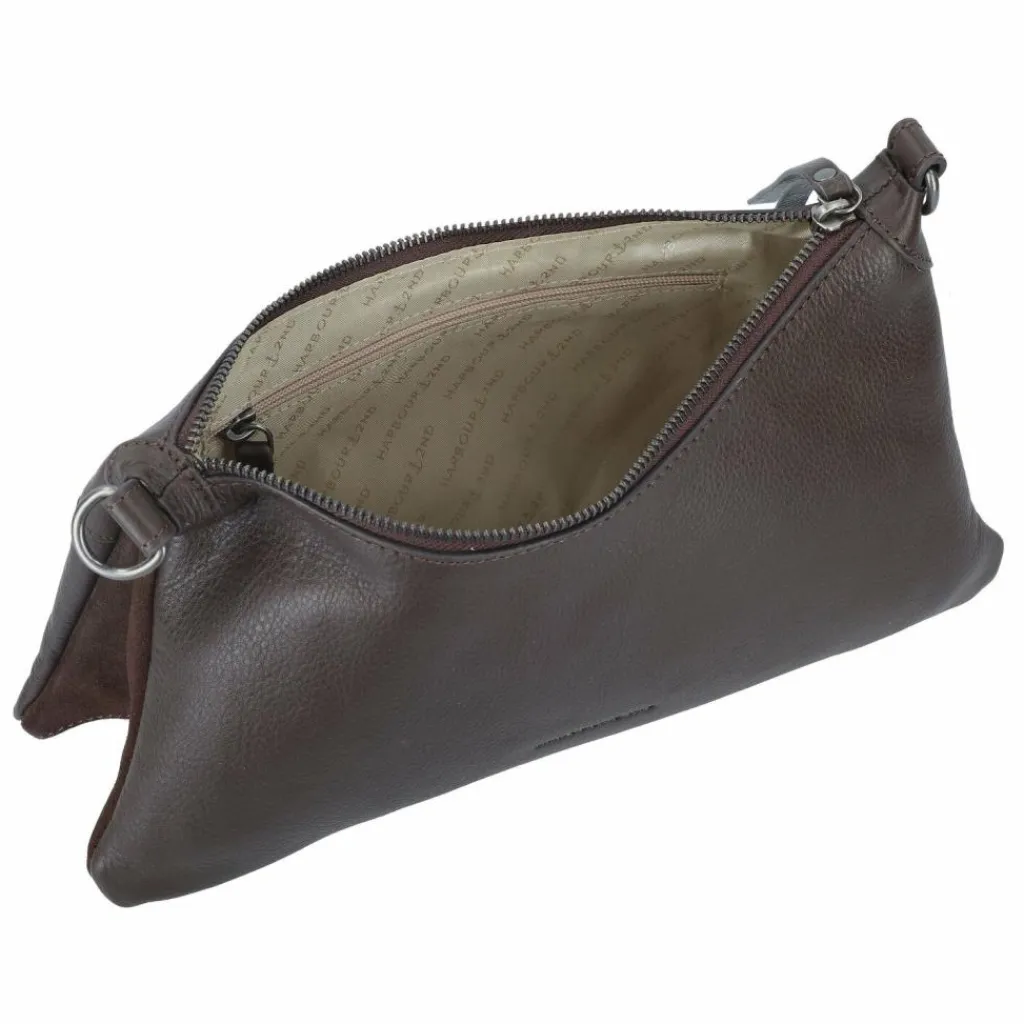 Best Harbour 2nd Just Pure Schultertasche Leder 33 cm chocolate brown