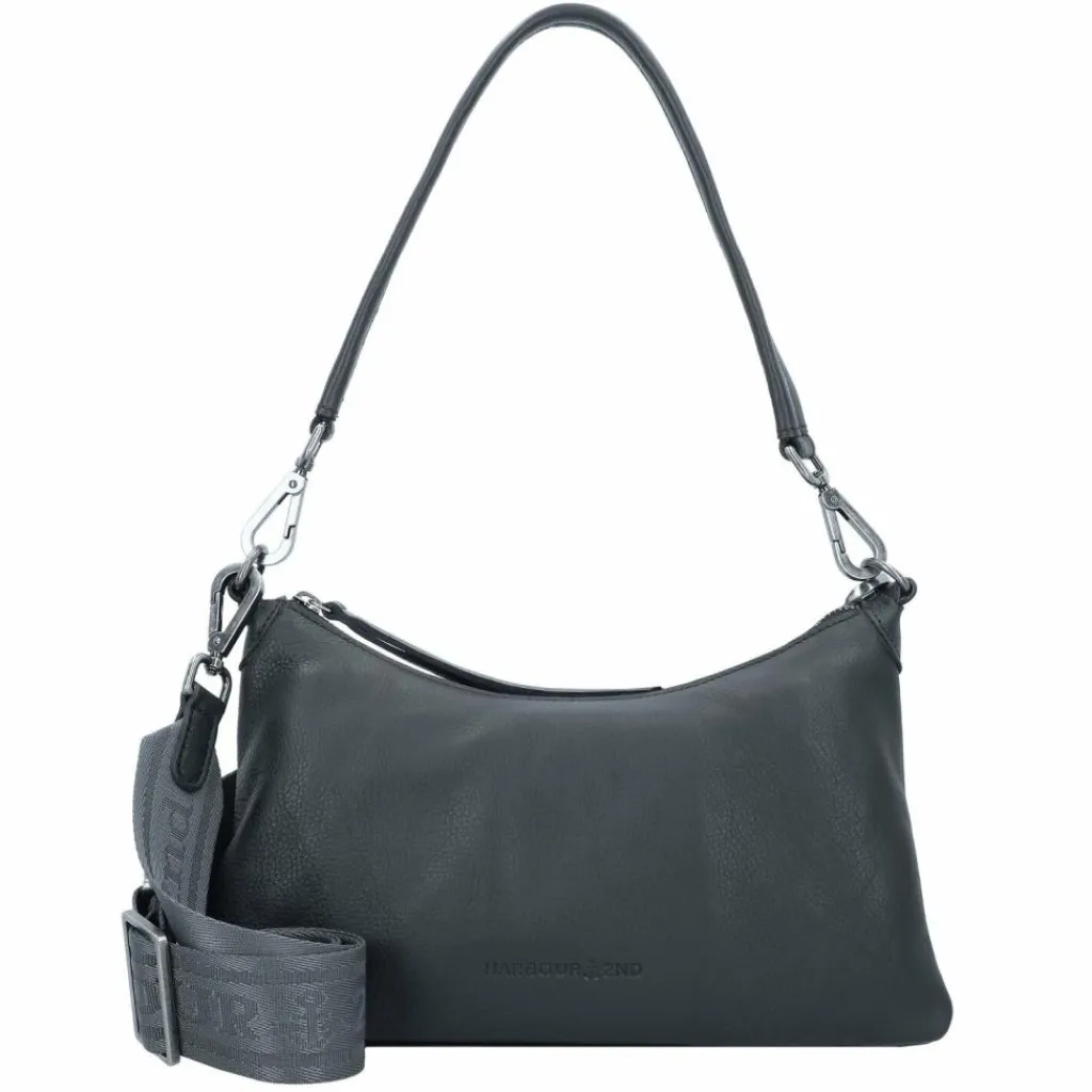 Harbour 2nd Schultertaschen<Just Pure Schultertasche Leder 32.5 cm darkash