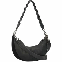 Harbour 2nd Schultertaschen<Just Pure Schultertasche Leder 32 cm dark ash