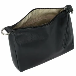 Hot Harbour 2nd Just Pure Zarifa Umhängetasche Leder 24 cm dark ash