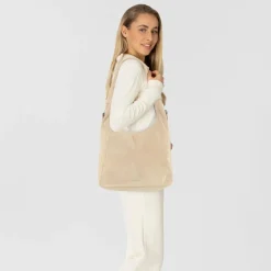 Harbour 2nd Schultertaschen<Laurine Schultertasche Leder 34 cm coffee cream