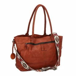 Best Harbour 2nd Leontina Schultertasche Leder 40 cm charming cognac
