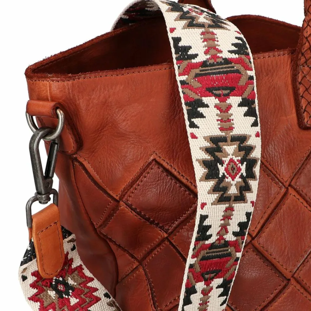 Best Harbour 2nd Leontina Schultertasche Leder 40 cm charming cognac