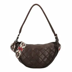 Harbour 2nd Schultertaschen<Maelia Schultertasche Leder 46 cm chocolate brown