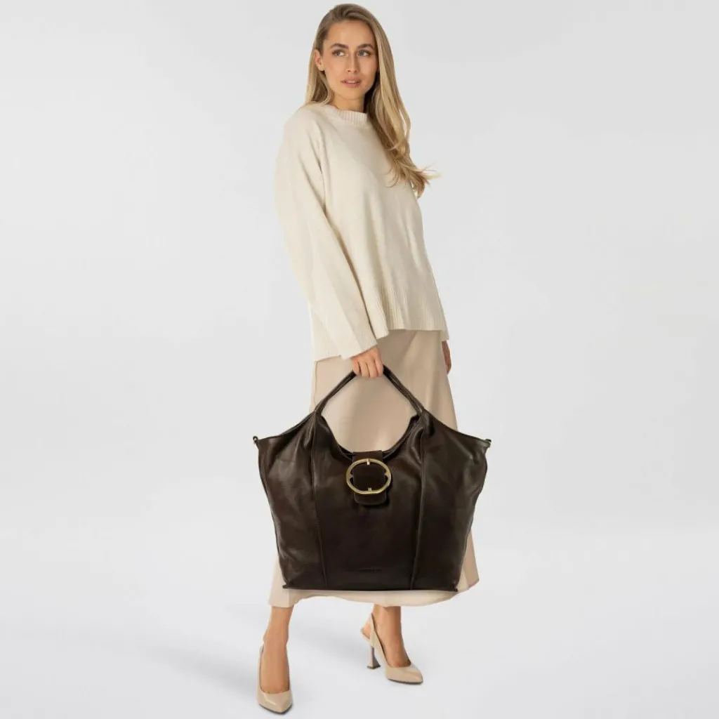Harbour 2nd Raffaella Shopper Tasche Leder 50 cm