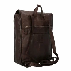 New Harbour 2nd Remy Daypack Leder 35 cm Laptopfach chocolate brown