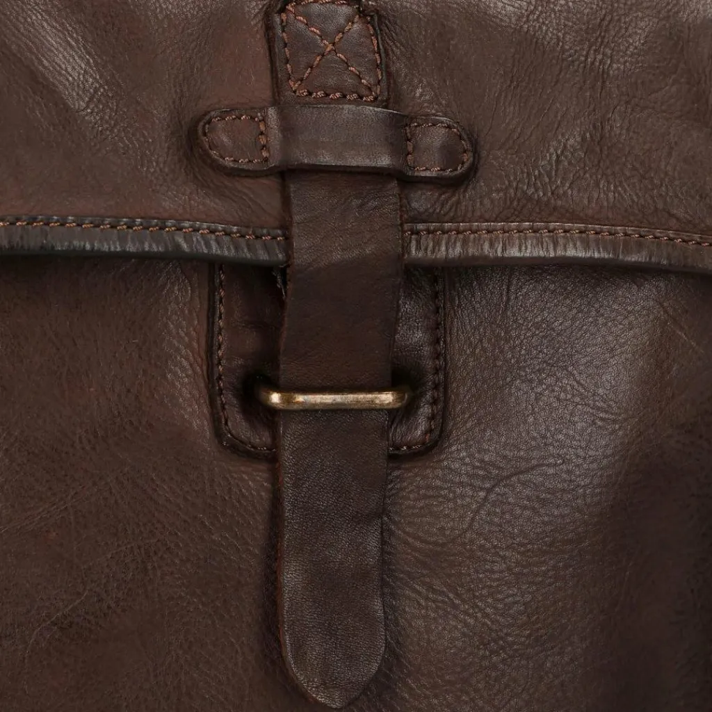 New Harbour 2nd Remy Daypack Leder 35 cm Laptopfach chocolate brown