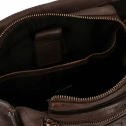 New Harbour 2nd Remy Daypack Leder 35 cm Laptopfach chocolate brown