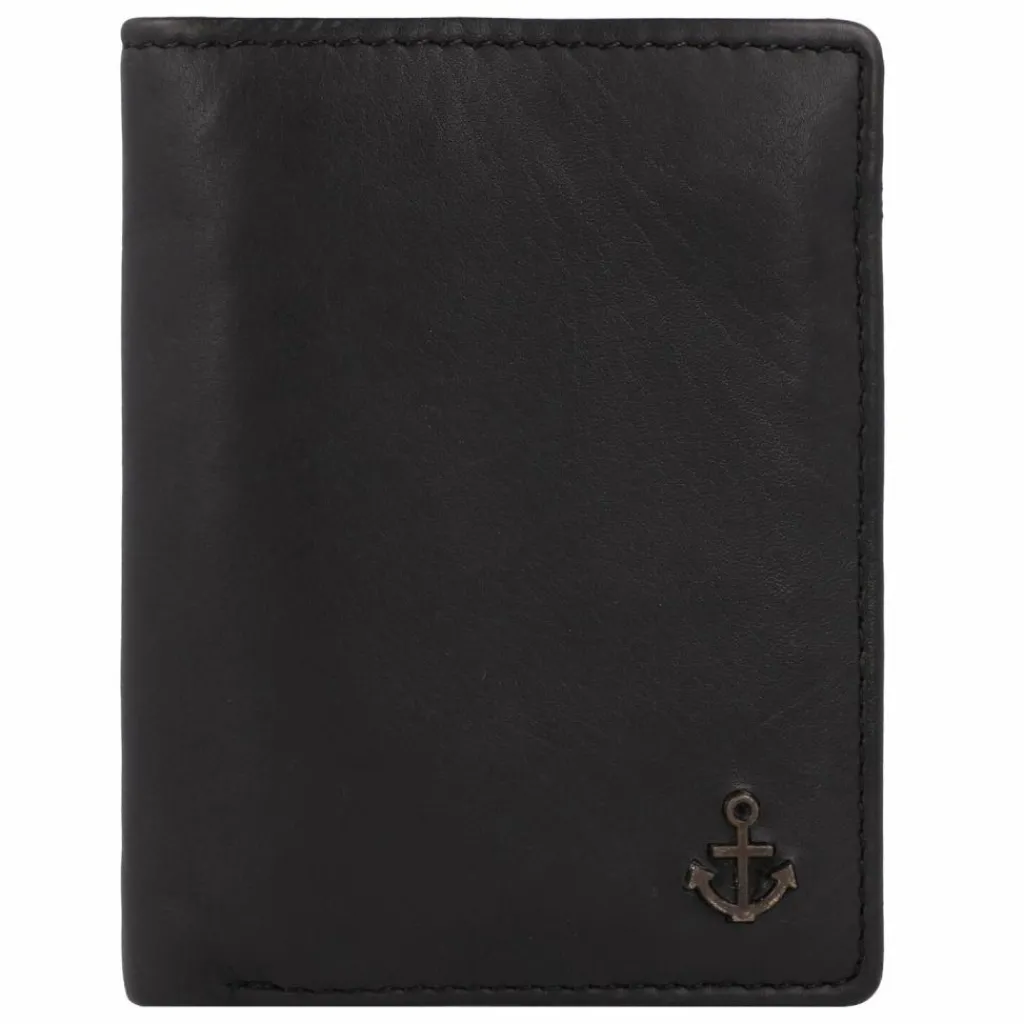 Outlet Harbour 2nd Rex Geldbörse Leder 8.5 cm dark ash