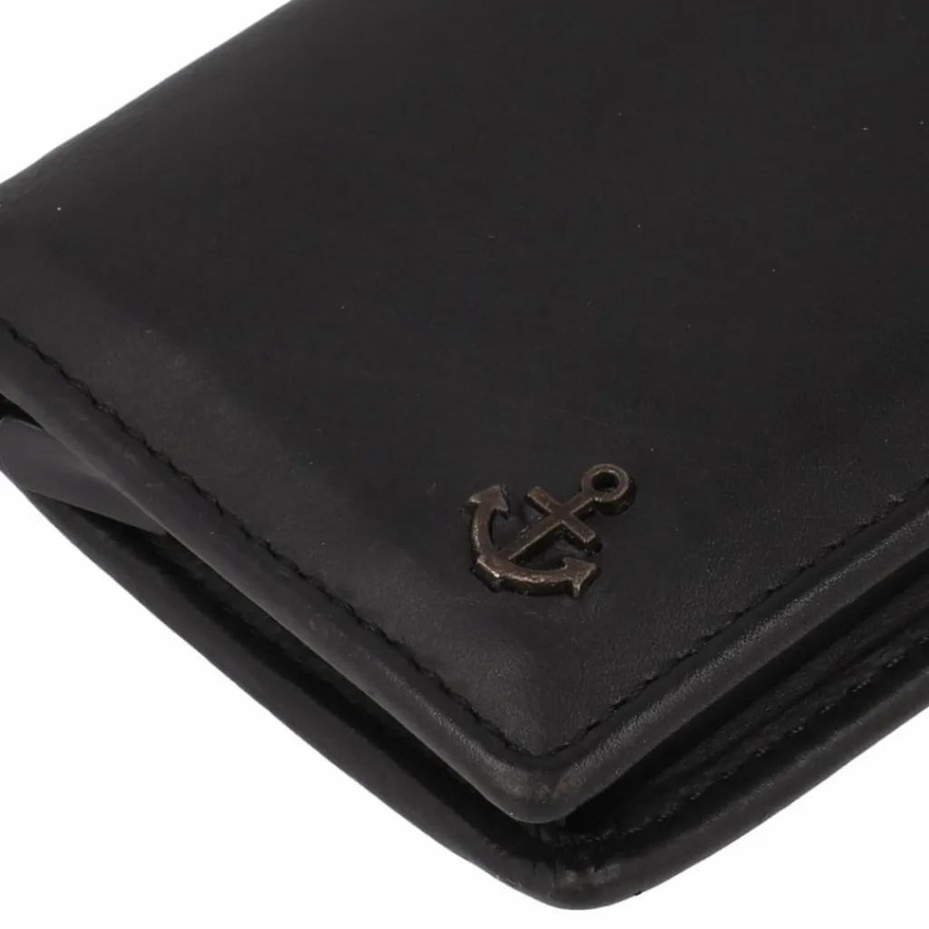 Outlet Harbour 2nd Rex Geldbörse Leder 8.5 cm dark ash