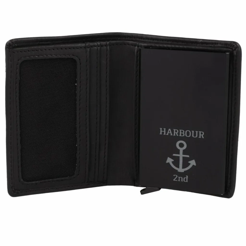 Outlet Harbour 2nd Rex Geldbörse Leder 8.5 cm dark ash
