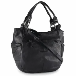 Harbour 2nd Schultertaschen<Selina Schultertasche Leder 36 cm midnight navy