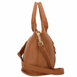 Harbour 2nd Schultertaschen<Silvana Schultertasche Leder 30 cm golden sand