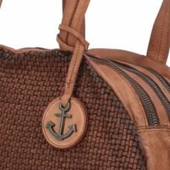 Harbour 2nd Soft Weaving Alina Schultertasche Leder 35 cm