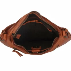 Harbour 2nd Soft Weaving Iris Schultertasche Leder 33 cm charming cognac