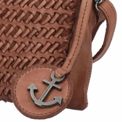 Harbour 2nd Schultertaschen<Soft Weaving Michel Schultertasche Leder 23 cm charming cognac