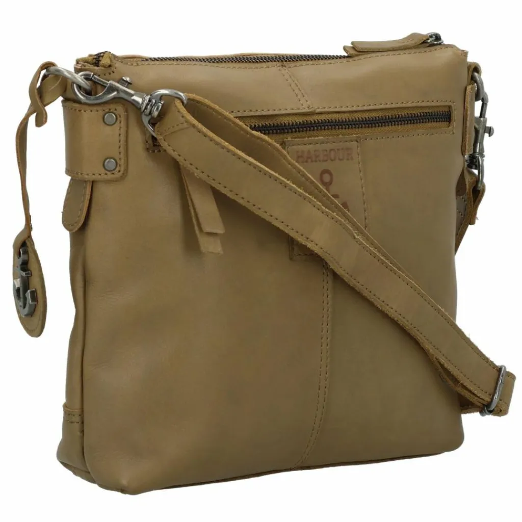 Hot Harbour 2nd Soft Weaving Umhängetasche Leder 25 cm mild pistachio