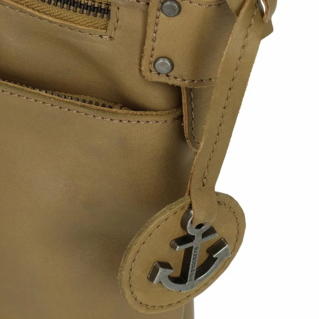 Hot Harbour 2nd Soft Weaving Umhängetasche Leder 25 cm mild pistachio