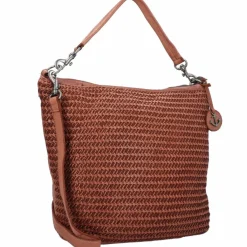 Harbour 2nd Schultertaschen<Soft Weaving Valerie Schultertasche Leder 35 cm charming cognac