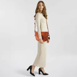 Harbour 2nd Theresia Umhängetasche Leder 25 cm charming cognac