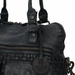 Best Harbour 2nd Urban Poets Alexandra-Up Schultertasche Leder 29 cm dark ash