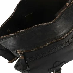 Harbour 2nd Umhängetaschen<Urban Poets Aurora-Up Umhängetasche Leder 28 cm dark ash