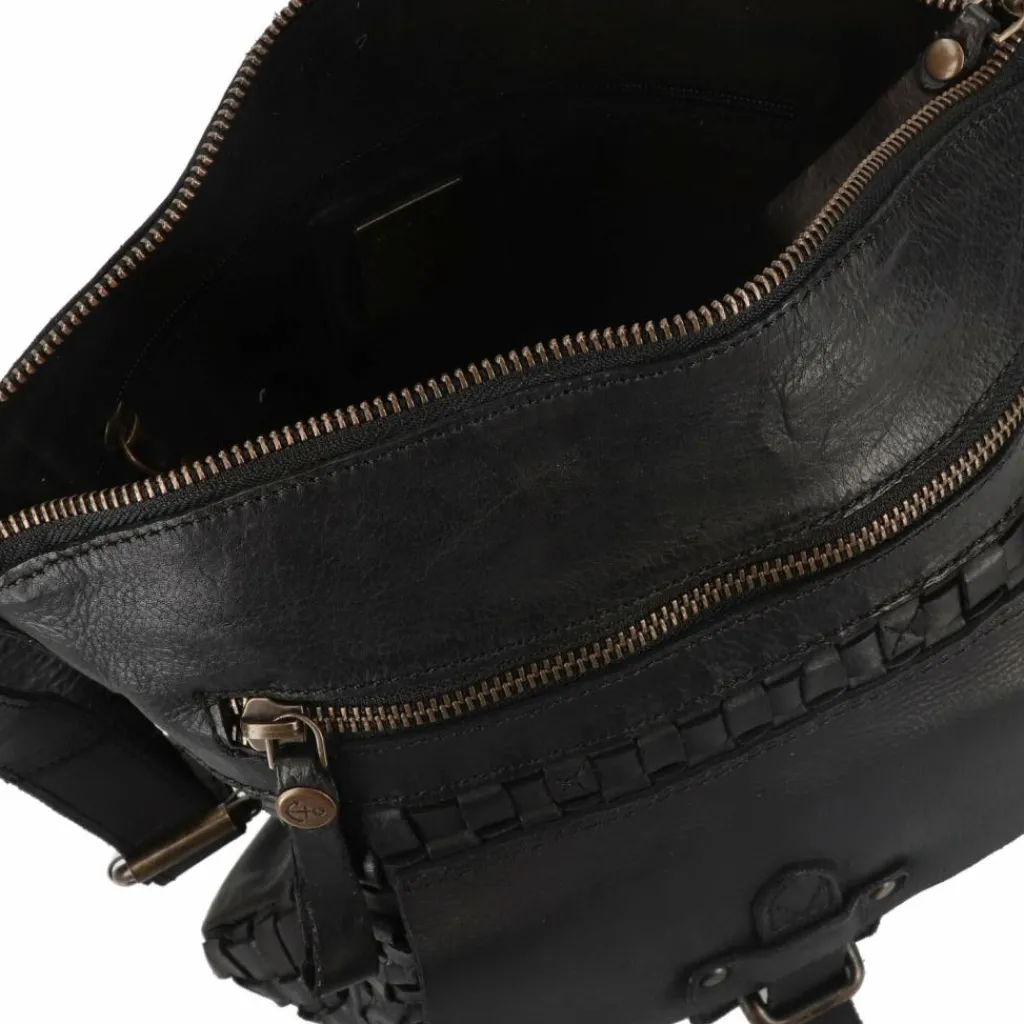 Harbour 2nd Umhängetaschen<Urban Poets Aurora-Up Umhängetasche Leder 28 cm dark ash