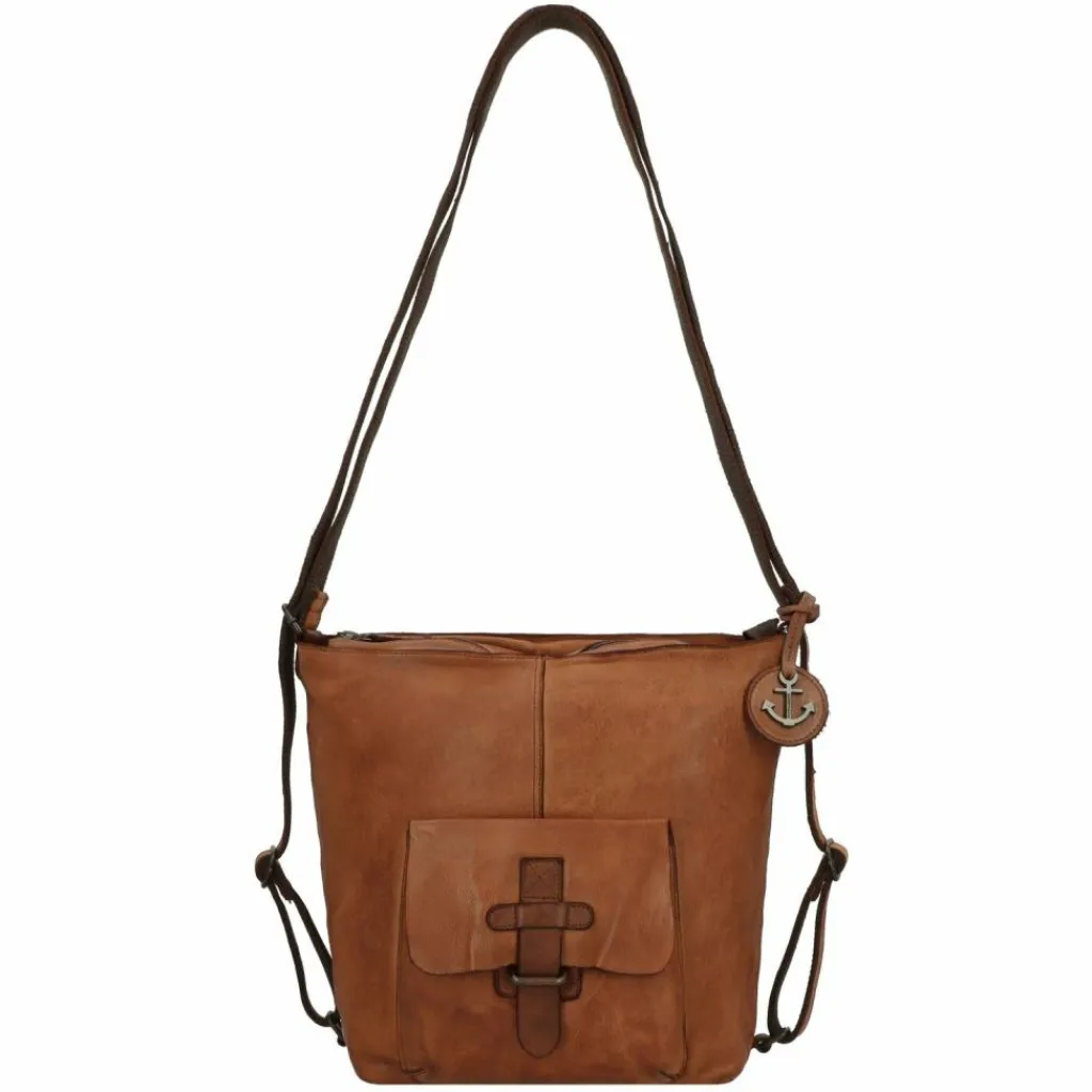 Harbour 2nd Schultertaschen<Urban Poets Baily Schultertasche Leder 32 cm charming cognac
