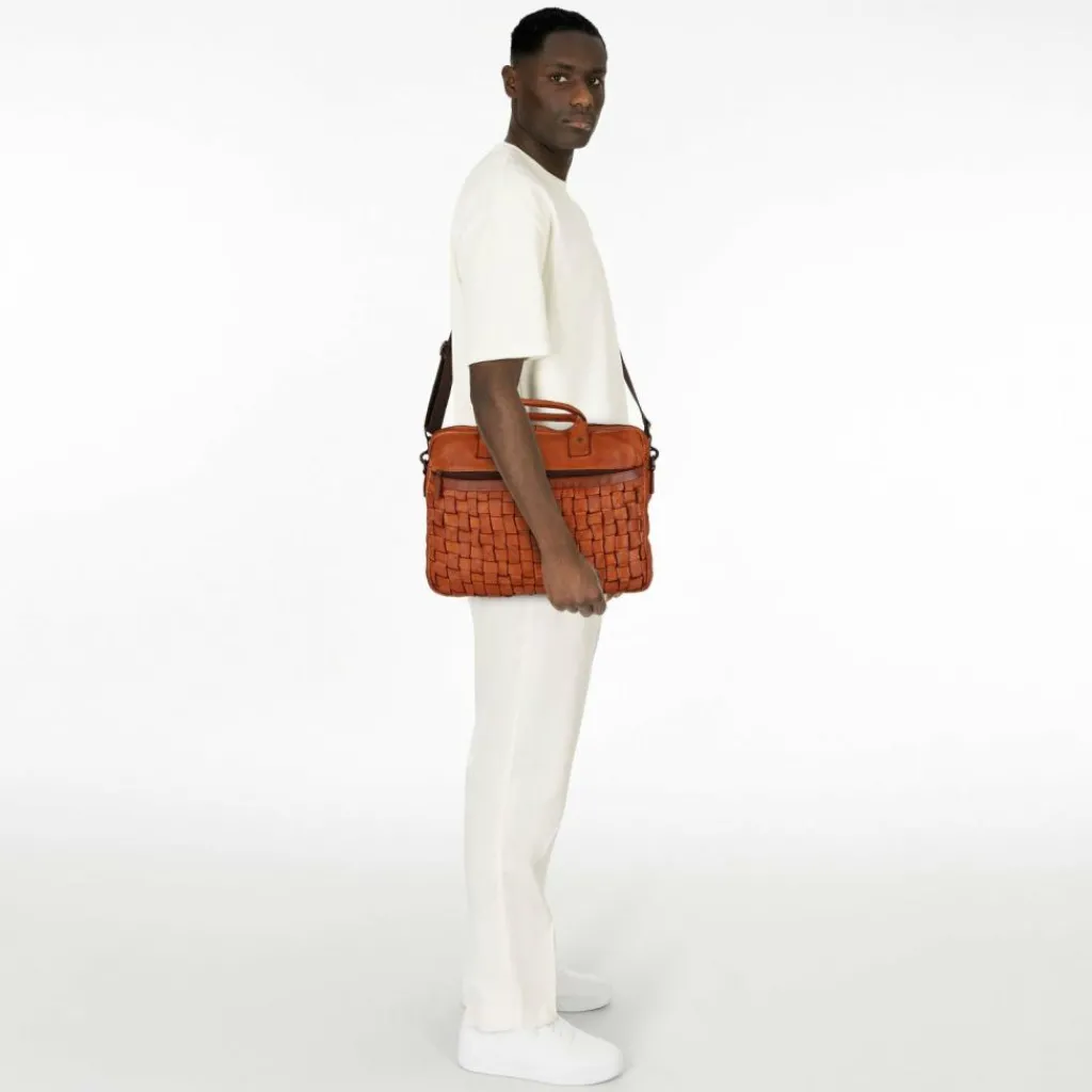 Harbour 2nd Urban Poets Blaise Aktentasche Leder 40 cm Laptopfach