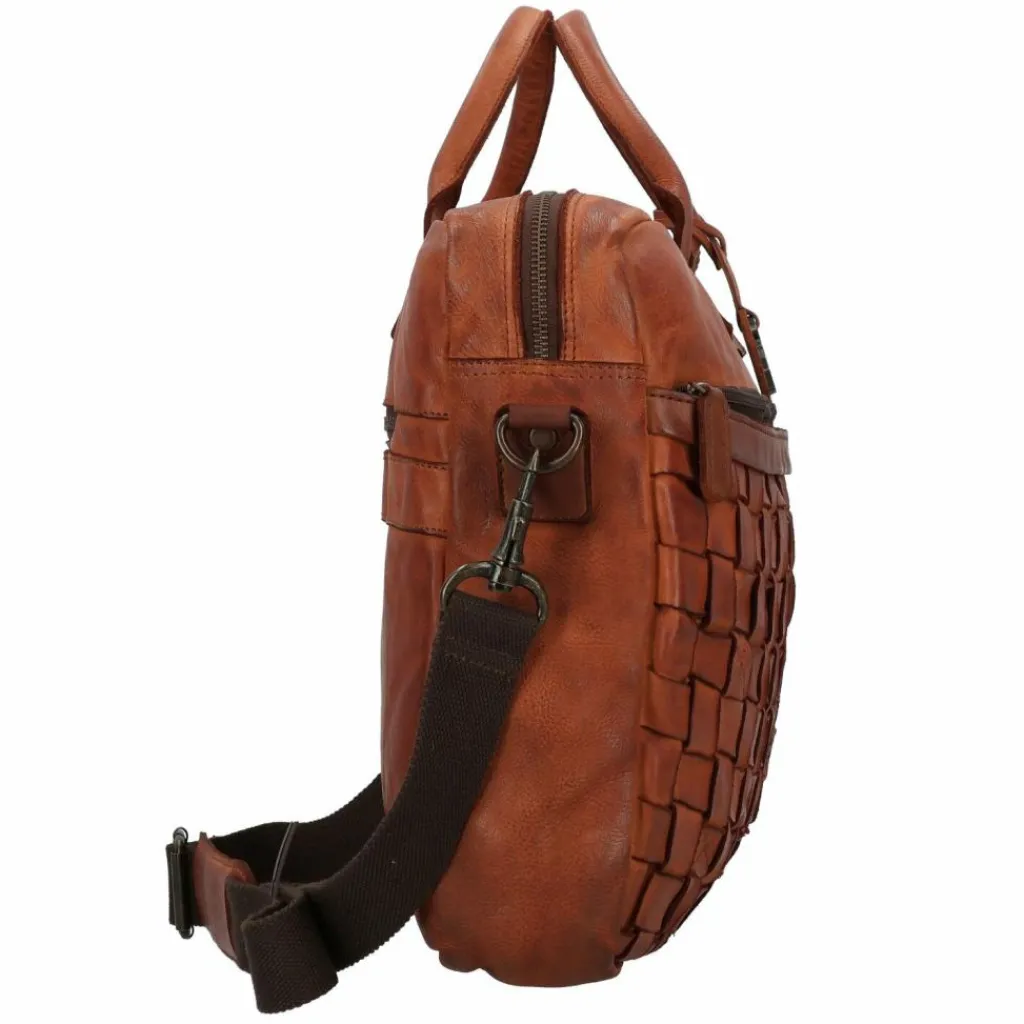 Harbour 2nd Urban Poets Blaise Aktentasche Leder 40 cm Laptopfach