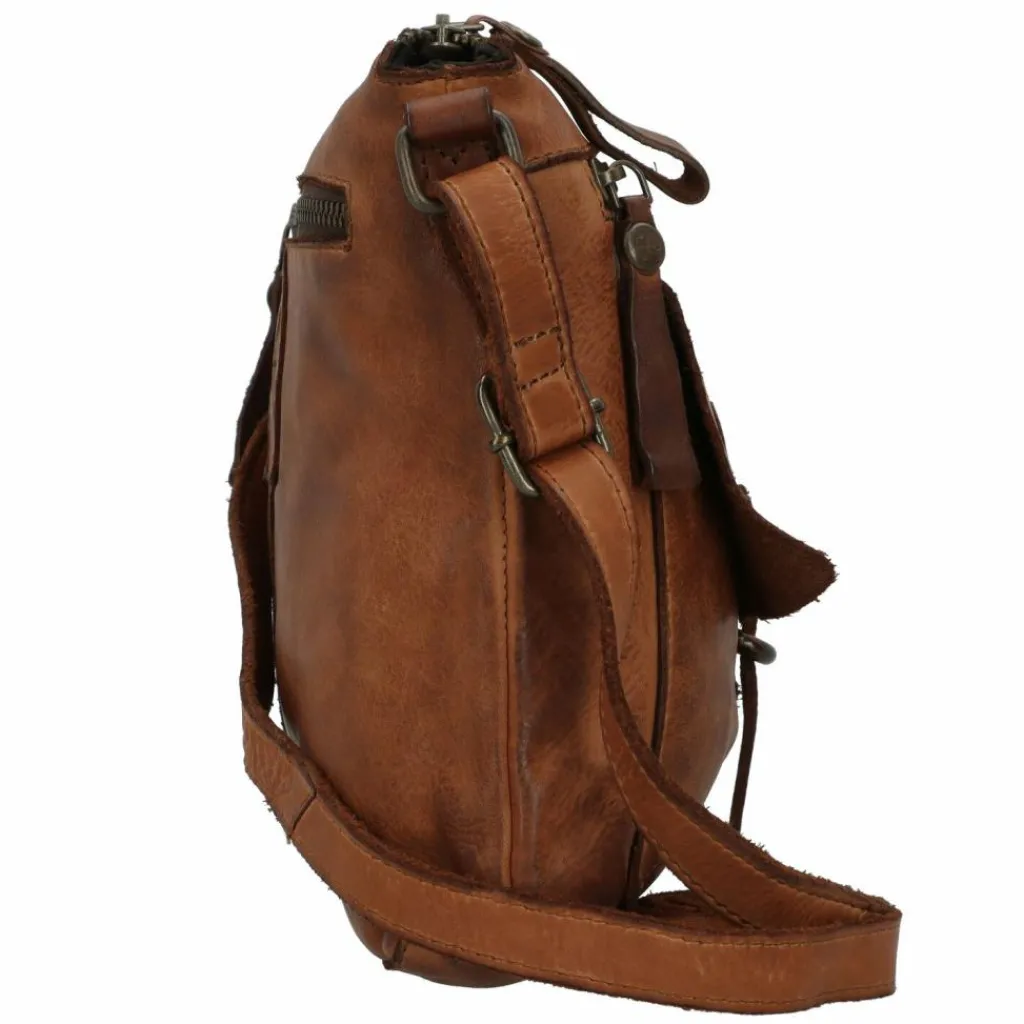 Outlet Harbour 2nd Urban Poets Hayden Umhängetasche Leder 28 cm charming cognac