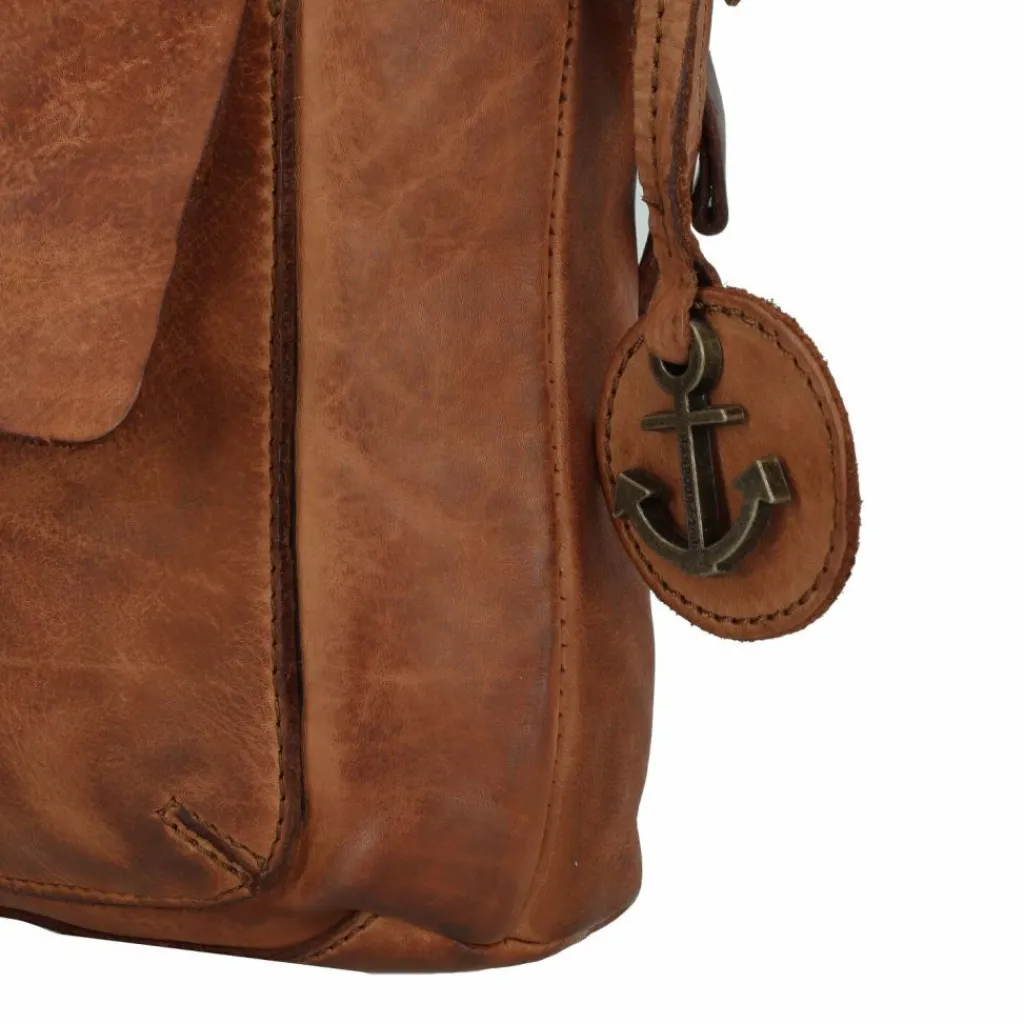 Outlet Harbour 2nd Urban Poets Hayden Umhängetasche Leder 28 cm charming cognac