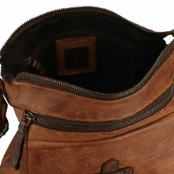 Outlet Harbour 2nd Urban Poets Hayden Umhängetasche Leder 28 cm charming cognac