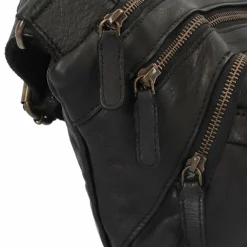 New Harbour 2nd Urban Poets Harper Gürteltasche Leder 30.5 cm dark ash