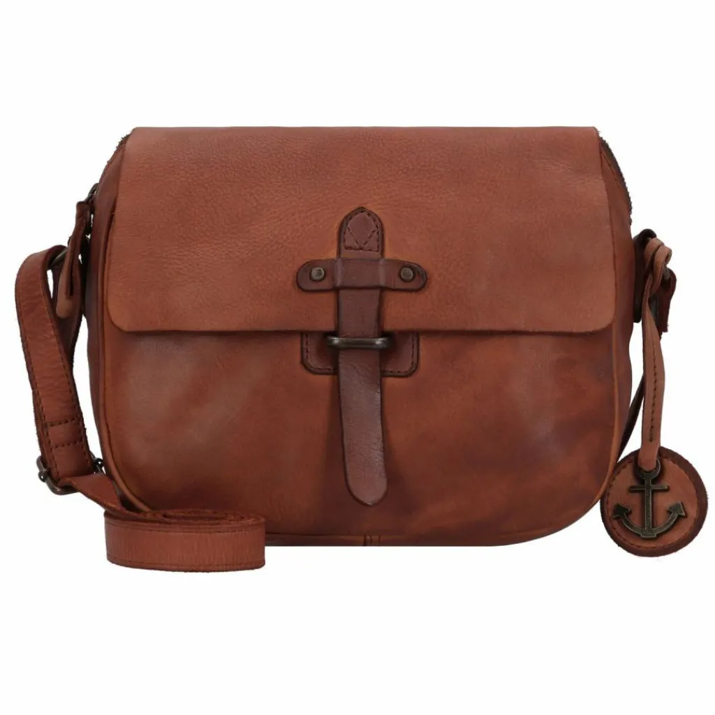 Sale Harbour 2nd Urban Poets Reese Umhängetasche Leder 27 cm charming cognac