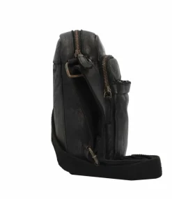 Harbour 2nd Umhängetaschen<Urban Poets Rhys Umhängetasche Leder 23 cm dark ash