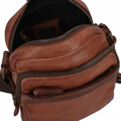 Best Harbour 2nd Urban Poets Rhys Umhängetasche Leder 23 cm charming cognac