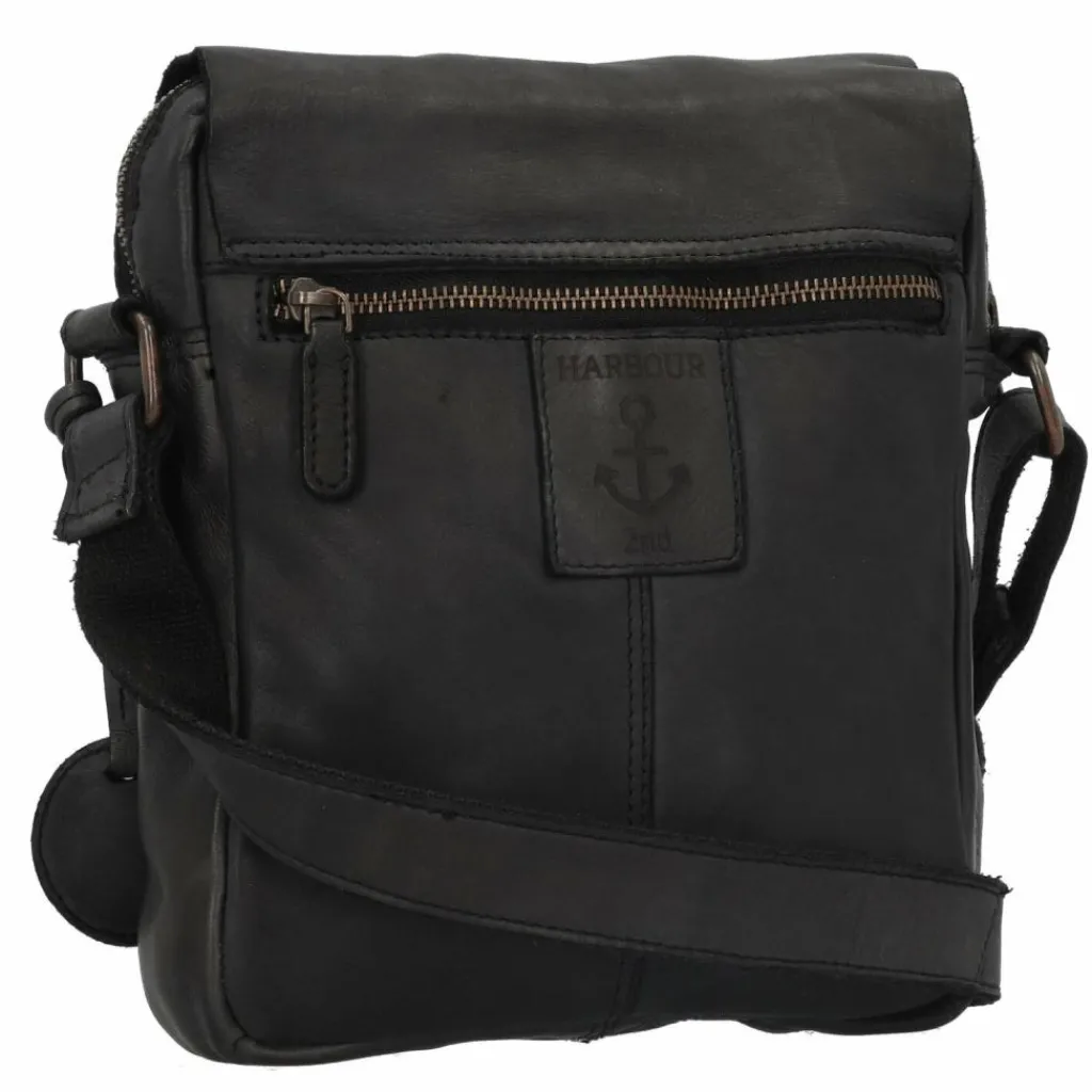 Harbour 2nd Umhängetaschen<Urban Poets Talon Umhängetasche Leder 25 cm dark ash