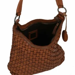 Online Harbour 2nd Urban Poets Tuula-Up Umhängetasche Leder 22 cm charming cognac