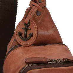 Harbour 2nd Umhängetaschen<Urban Poets Umhängetasche Leder 18 cm charming cognac