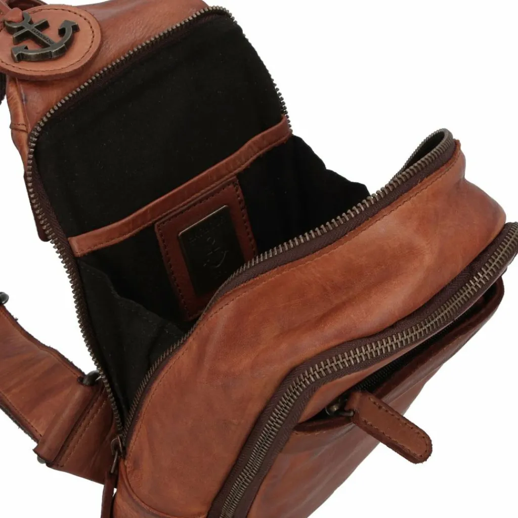 Harbour 2nd Umhängetaschen<Urban Poets Umhängetasche Leder 18 cm charming cognac
