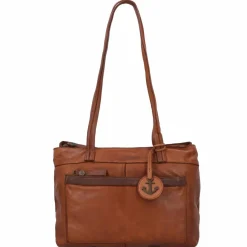 Harbour 2nd Shopper<Urban Poets Zea Shopper Tasche Leder 33 cm charming cognac