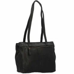 Harbour 2nd Shopper<Urban Poets Zea Shopper Tasche Leder 33 cm dark ash