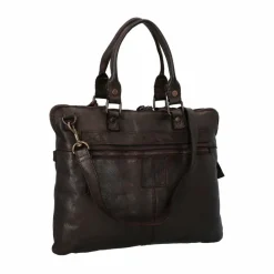 Harbour 2nd Vega Aktentasche Leder 38 cm Laptopfach
